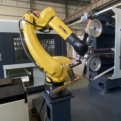 Metal Polishing Robot Grinding Machine For Faucet Body Grinding