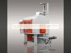 Máy bắn hạt nhân cát hiệu suất cao cho van / vòi / phần cứng