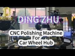 Máy đánh bóng CNC cho thép bề mặt công nghiệp tay cầm cửa cho xe ô tô bánh xe Hub