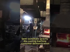 Máy đúc trọng lực bán tự động - trình diễn sử dụng cho khách hàng