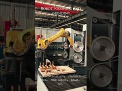 Robot mài và đánh bóng hợp kim nhôm, thép không gỉ, hợp kim kẽm, đồng, vv