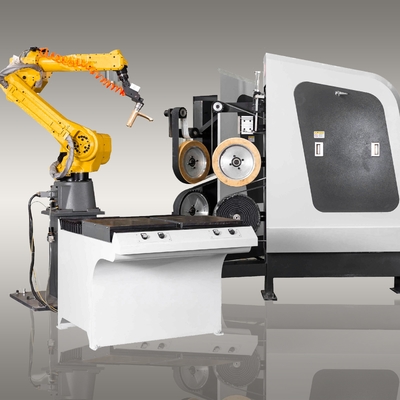 Mua Máy mài tự động bằng thép không gỉ CNC / Máy phay rô bốt cho Máy trộn vòi tắm sản xuất trực tuyến