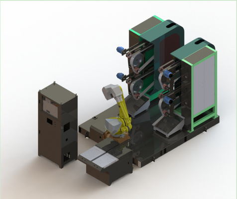 Mua Máy nghiền hiệu quả cao với pin robot FANUC cải thiện năng suất sản xuất trực tuyến