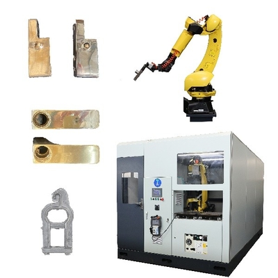Mua Hệ thống đánh bóng nghiền tự động cao độ chính xác cho tay cầm kim loại Các thiết bị hoàn thiện bề mặt đúc sản xuất trực tuyến