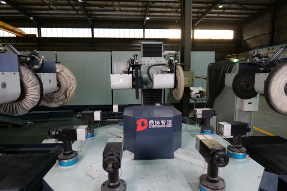 Mua Máy đánh bóng robot CNC 6 trục đa trạm để mài kim loại sản xuất trực tuyến