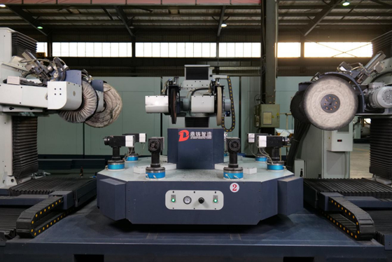 Mua Máy đánh bóng CNC 6 trục với bàn quay để xử lý nhiều trạm sản xuất trực tuyến