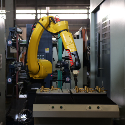 Mua Máy mài và đánh bóng kim loại đúc robot ABB sản xuất trực tuyến