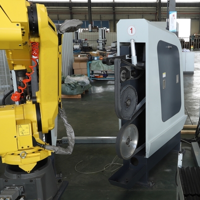 Máy đúc kim loại tự động Máy đánh bóng tay cầm cửa xe máy Máy hoàn thiện gương