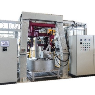 Công suất lò 165kw Quy trình đúc áp suất thấp cho đúc đồng thau