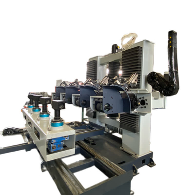 Bốn trạm Máy đánh bóng công nghiệp bề mặt đồng để lắp đặt sứ vệ sinh