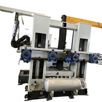 4 trạm Máy đánh bóng tự động loại thông minh với động cơ Servo
