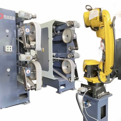 Rbt Máy robot đánh bóng và tháo lỗ CNC hoàn toàn tự động cho các tấm cửa, tay cầm cửa, móng, khóa Tất cả các bộ phận kim loại