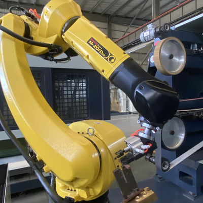 Máy nghiền và đánh bóng robot 380V FANUC cho đánh bóng kim loại