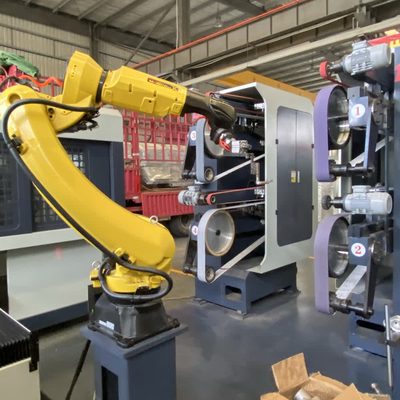 2 Máy nghiền Chức năng tháo dỡ Máy đánh bóng robot để hoàn thiện trơn tru