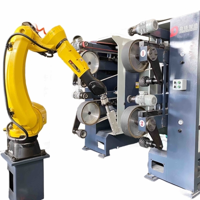 Máy nghiền và đánh bóng công nghiệp với pin nghiền robot