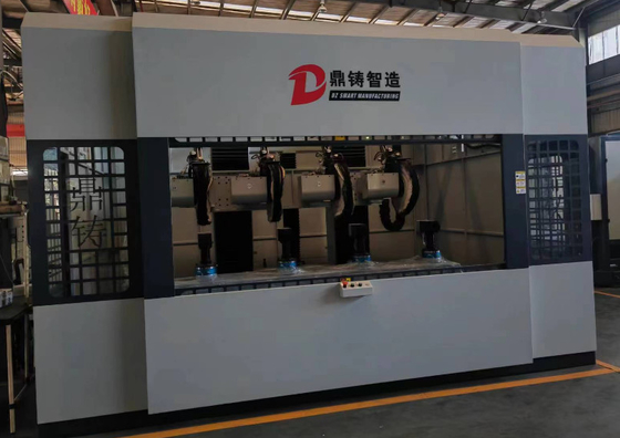 Tốc độ tối đa 30 ° / giây cho trục V và trục W Máy đánh bóng tự động bốn trạm