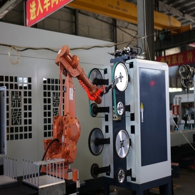 Thiết bị hoàn thiện bề mặt van góc thép không gỉ tự động để nghiền và đánh bóng