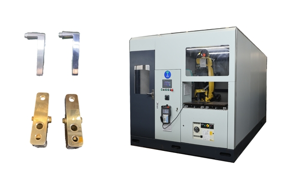 Robot công nghiệp Máy nghiền và đánh bóng Xe ô tô bánh xe Hub kim loại đúc tự động Deburring thiết bị robot phổ quát