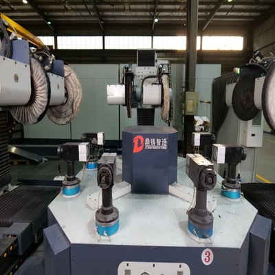 Máy đánh bóng CNC để bù đắp phối hợp tự động Vòng xoay xe hơi nhôm Vòng xoay vòi Máy đúc