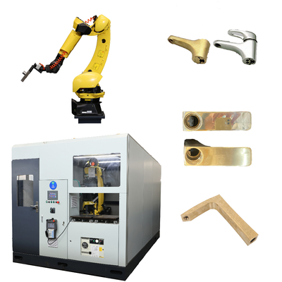 Hệ thống đánh bóng robot tự động cho bộ phận ô tô cơ thể phía sau được ép nhôm tích hợp