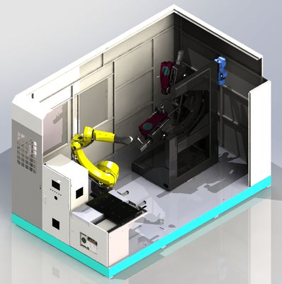 Máy đánh bóng CNC, Hệ thống đánh bóng tự động để hoàn thiện bề mặt chính xác của ống cong kim loại và thép không gỉ