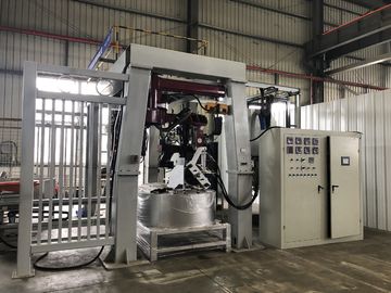 Máy đúc đồng hoàn toàn tự động với cổng quay Hai thao tác / lò