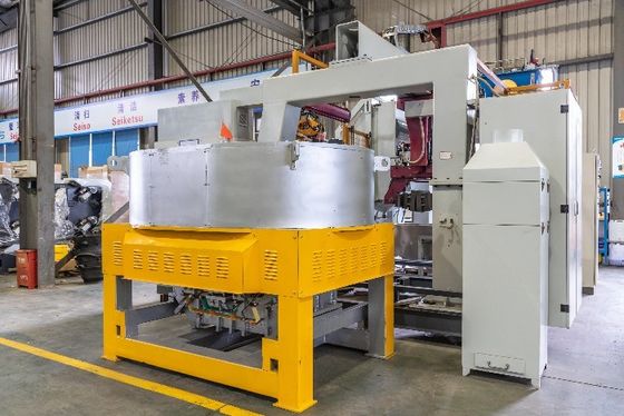 700KG / h Máy trộn vòi sen Máy LPDC với hai bộ điều khiển độc lập