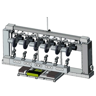 Tay nắm cửa vòi Máy đánh bóng CNC với hoạt động đồng thời của nhiều trạm