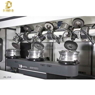 Máy đánh bóng CNC bằng đồng thau tốc độ cao tự động DZ 4 trạm cho các bộ phận vòi